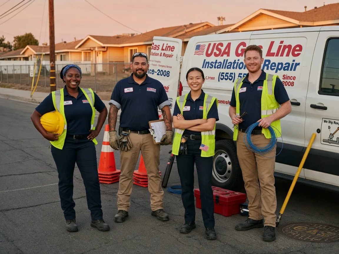 Gas Line Installation company in Ferndale, PA